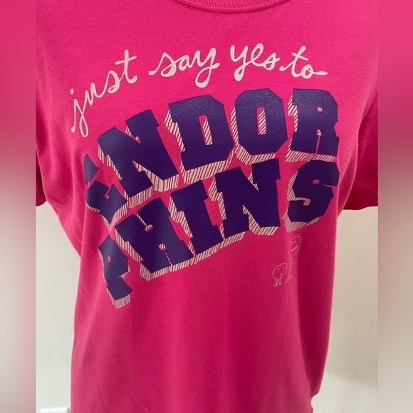 Nike Dri-FIT Cotton Tee in Bright Pink Large women’s - Picture 3 of 6